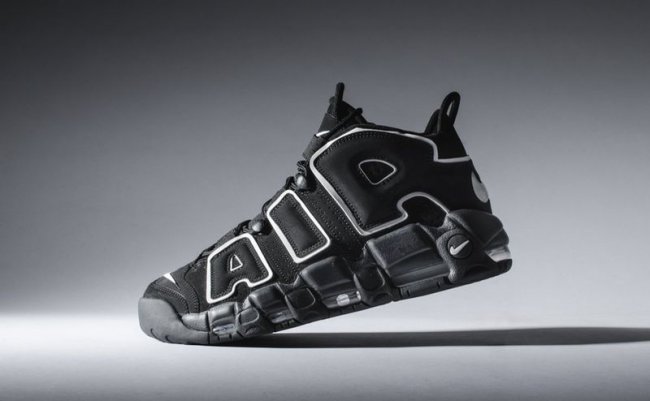 大Air,Air More Uptempo 大AIR Nike Air More Uptempo OG 黑白配色美图近赏