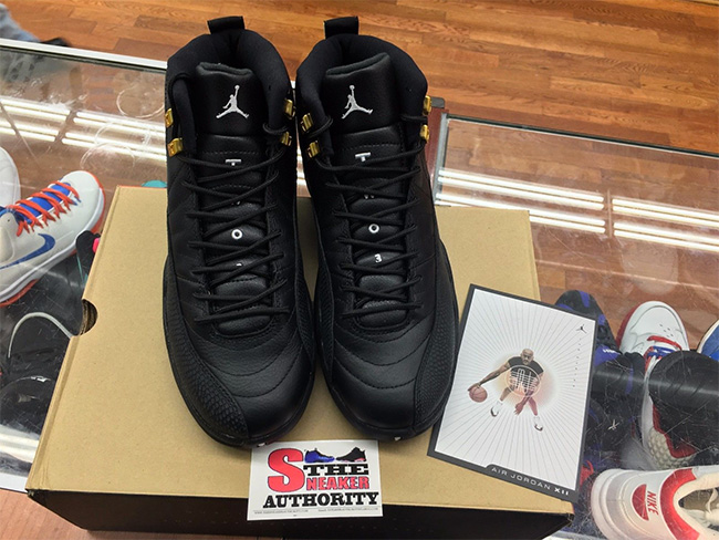 130690-013,AJ12,Air Jordan 12 130690-013AJ12 黑金配色 Air Jordan 12 “The Master” 实物近赏