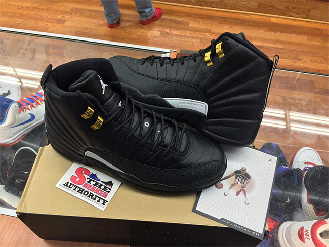 130690-013,AJ12,Air Jordan 12 130690-013AJ12 黑金配色 Air Jordan 12 “The Master” 实物近赏