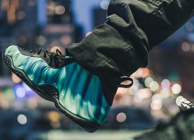 极光喷Nike Air Foamposite One “Northern Lights” 上脚840559-001极光