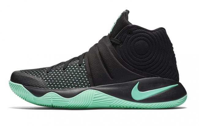 820537-007,Kyrie 2,Nike 820537-007 黑绿 Kyrie 2 “Kyrie-oke” 中国区发售信息