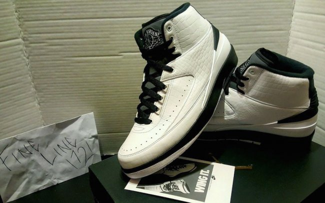 834272-103,AJ2,Air Jordan 2 834272-103AJ2 Air Jordan 2 “Wing It” 白黑配色实物图片