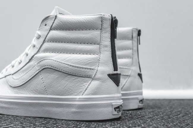 Sk8-Hi,VANS  Vans Sk8-Hi Zip 2016 全白新色发售信息