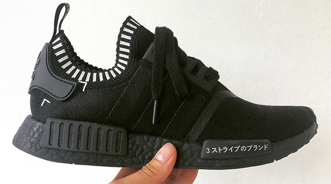 NMD,adidas  adidas NMD “Black” 再曝实物近照