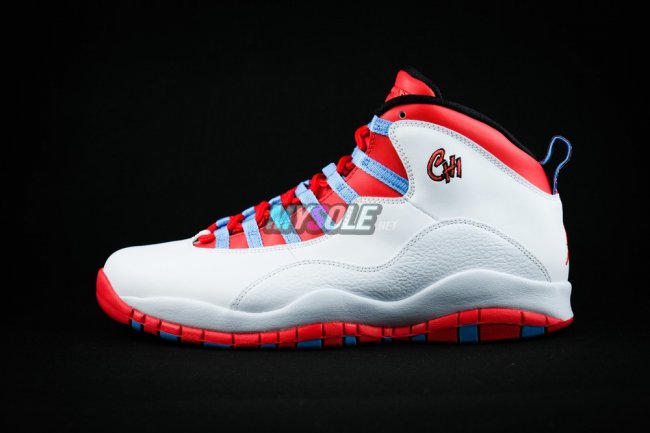 310805-114,AJ10,Air Jordan 10 310805-114AJ10芝加哥 Air Jordan 10 “Chicago” 清晰图赏