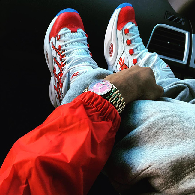 Teyana,Taylor,Reebok,Question,  Teyana Taylor x Reebok Question 全红亮相