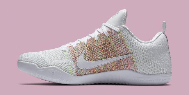 824463-199,Kobe 11,科比11代 824463-199 Kobe 11 Elite Low 4KB “White Multicolor” 官图曝光