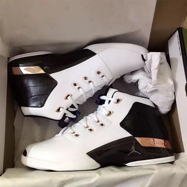 832816-122,AJ17,Air Jordan 17 832816-122AJ17 Air Jordan 17+ Retro “Copper” 全新实物 & 鞋盒曝光