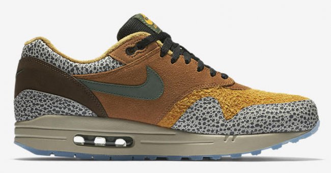 Air Max 1,Nike  经典配色再现，Nike Air Max 1 “Safari” 发售信息