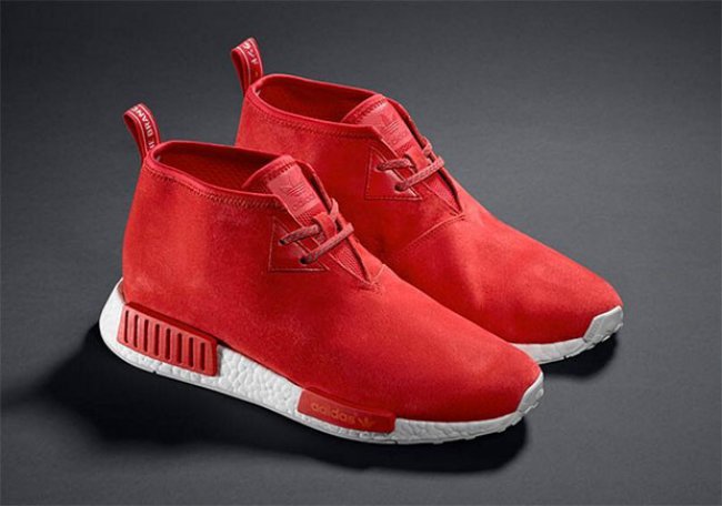 NMD,adidas,NMD Chukka  adidas NMD Chukka “Red Suede” 全新图片