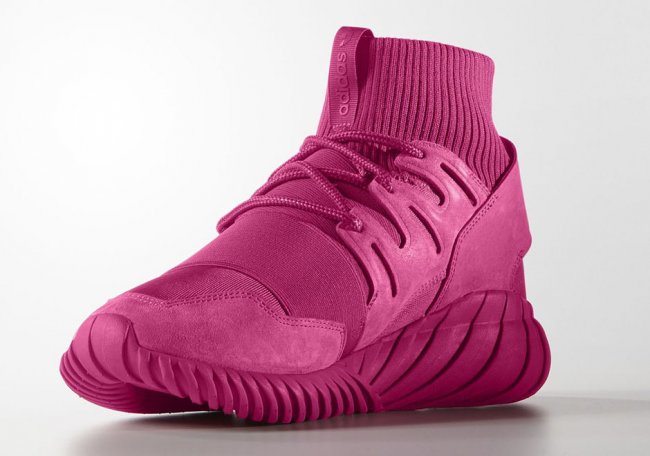 S74795,Tubular,Tubular Doom,ad S74795 粉系风暴，adidas Tubular Doom “Pink” 即将发售