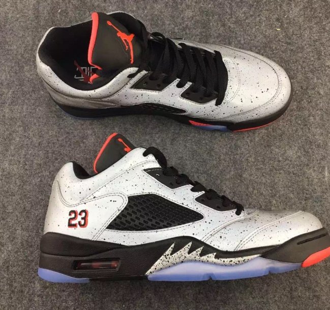 846315-025,AJ5,Air Jordan 5 846315-025AJ5低帮 Air Jordan 5 Low “Neymar” 内马尔配色清晰图赏