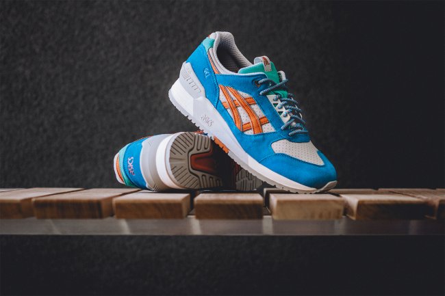 GEL-Respector,ASICS  Patta x ASICS GEL-Respector 蓝橙联名新色