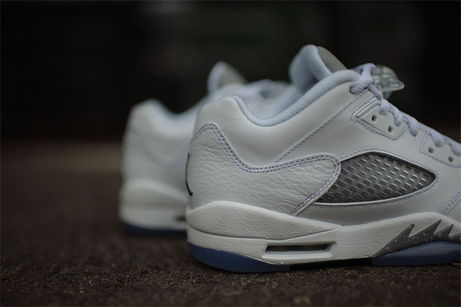 819172-122,AJ5,Air Jordan 5 819172-122AJ5低帮 白银配色 Air Jordan 5 Low GS 本周发售