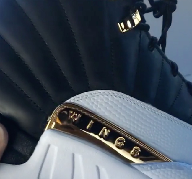 AJ12,Air Jordan 12 AJ12季后赛 金装耀眼，Air Jordan 12 “Wings” 全新实物曝光