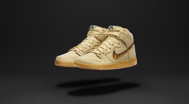 313171-722,Dunk SB High,Nike 313171-722 Nike SB Dunk High PRM “Waffle” 中国区发售信息