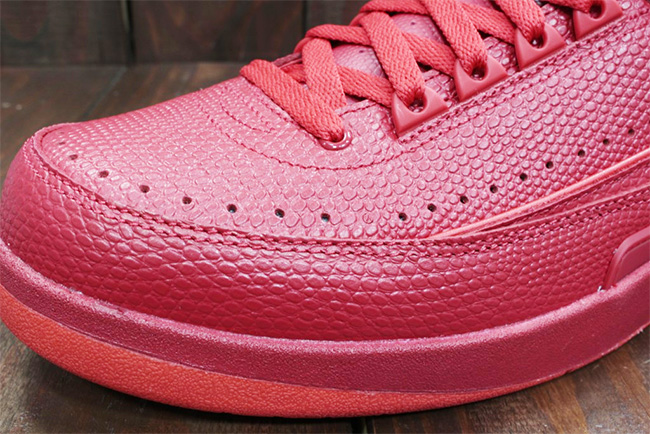 832819-606,AJ2,Air Jordan 2 832819-606AJ2 Air Jordan 2 Low “Gym Red” 实物图赏