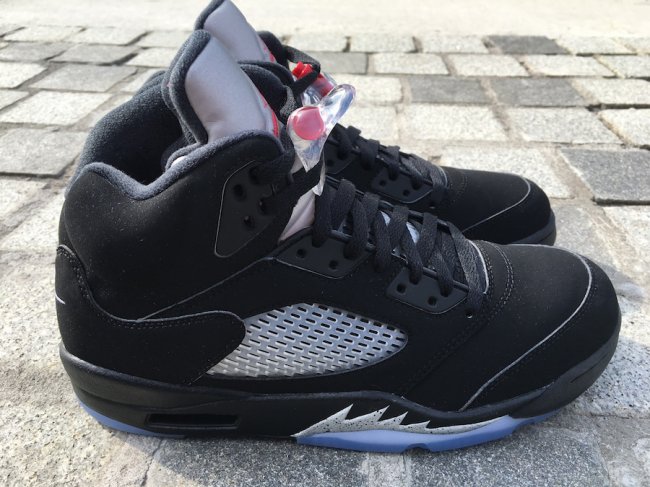 845035-003,AJ5,Air Jordan 5,AJ 845035-003AJ5黑银 Air Jordan 5 Retro OG “Black Metallic” 全新实物图片