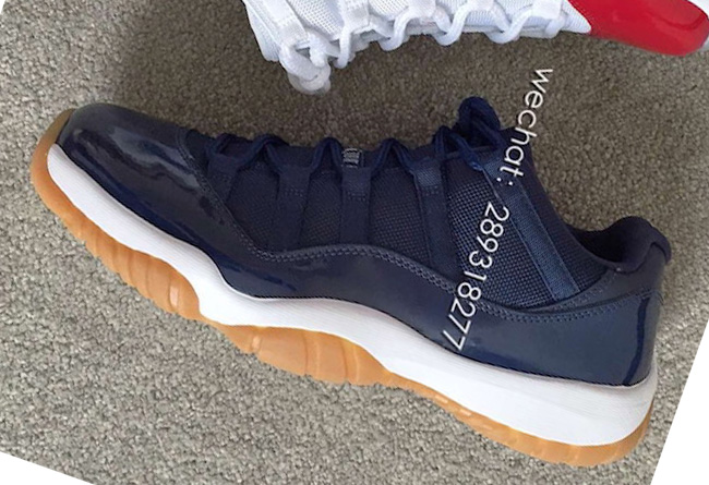 AJ11,Air Jordan 11 AJ11 Air Jordan 11 Low “Navy Gum” 清晰实物曝光