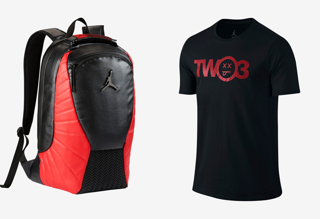 130690-002,AJ12,Air Jordan 12 AJ12 Flu Game 主题背包和 T 恤现已发售