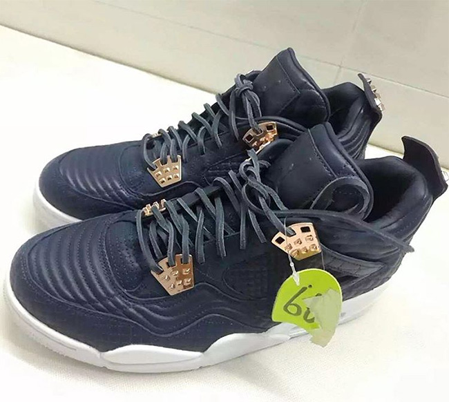 AJ4,Air Jordan 4,AJ4白水泥 AJ4 华丽再升级！Air Jordan 4 Premium “Navy” 秋季发售