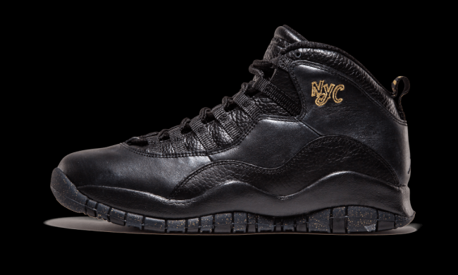 310805-012,AJ10,Air Jordan 10 310805-012AJ10纽约 黑金 Air Jordan 10 NYC 发售日期提前一天