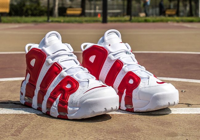 414962-100,Air Uptempo,Nike 414962-100Uptempo 无敌活力！全新白红大 Air 美图近赏