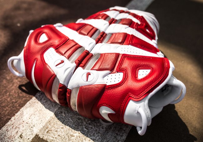 414962-100,Air Uptempo,Nike 414962-100Uptempo 无敌活力！全新白红大 Air 美图近赏