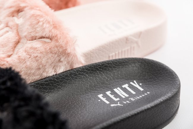 Puma Fenty,Puma  奢华毛拖，Puma x Rihanna Fenty “Fur Slide” 现已发售