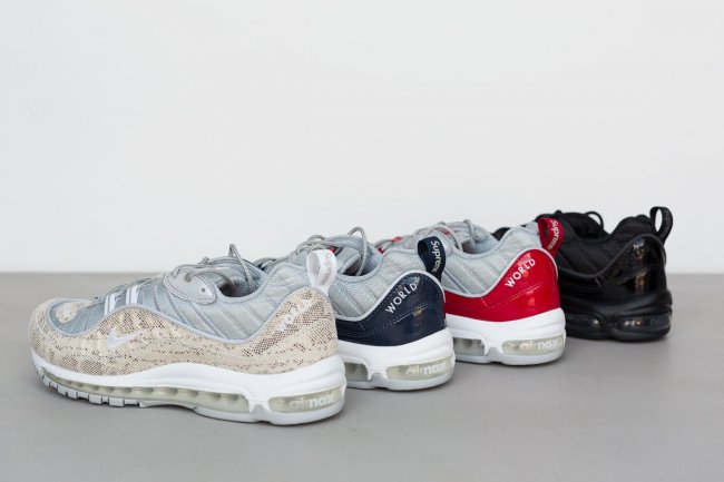 Supreme,Air Max 98,Nike  即将正式登场！Supreme x Nike Air Max 98 发售信息