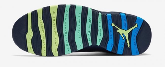 310805-019,AJ10,Air Jordan 10 310805-019AJ10 里约配色 Air Jordan 10 “Rio” 下月初发售