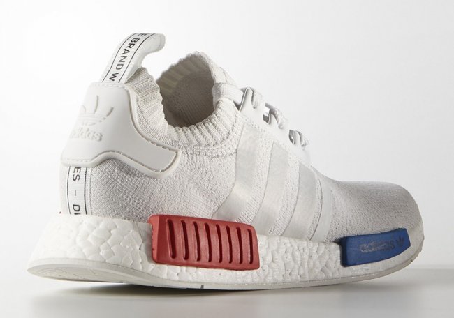 S79482,NMD,adidas S79482 蓝红装饰，adidas NMD “Vintage White” 再现纯白魅力！