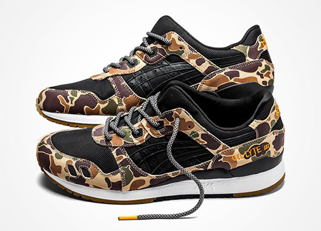 GEL-Lyte III,ASICS  迷彩上身，atmos x ASICS Gel-Lyte III “Duck Camo” 发售信息