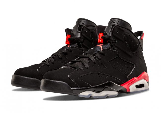 AJ6,Air Jordan 6 AJ6黑红 不同的黑红 6，Air Jordan 6 “Infrared” 样品配色亮相