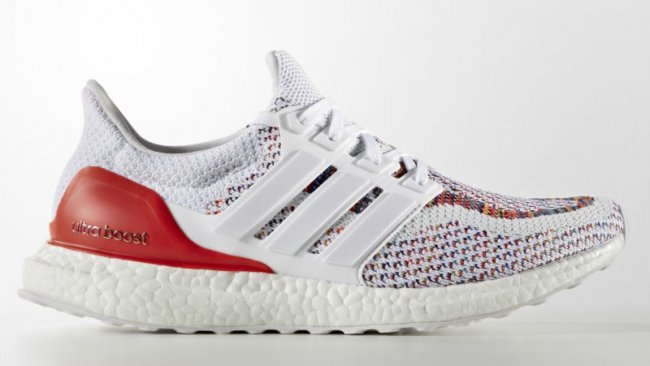 Ultra Boost,adidas,adidas Ultr  这双白红多彩的 adidas Ultra Boost 将于 8 月发售