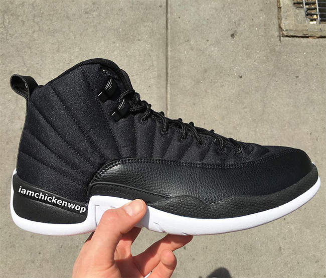 AJ12,Air Jordan 12 AJ12 Air Jordan 12 “Black Nylon” 黑色尼龙清晰实物曝光