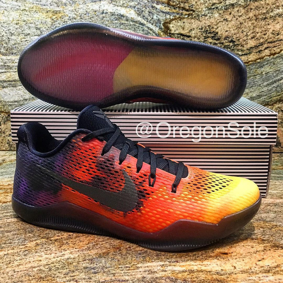 836183-805,Kobe 11 EM,科比11代 836183-805 绚烂日落配色 Kobe 11 EM “LA Sunset” 即将发售