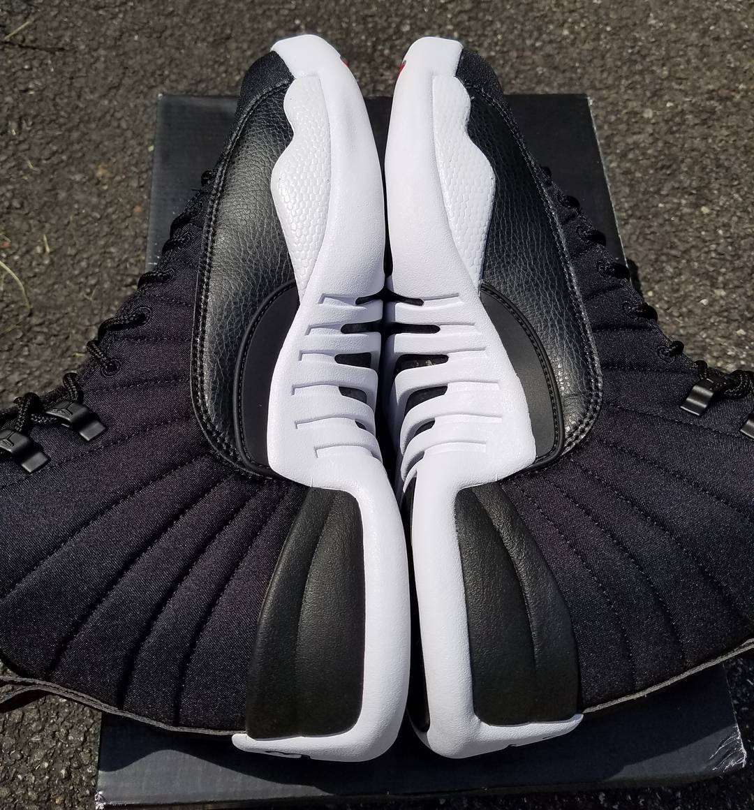 AJ12,Air Jordan 12 AJ12 黑色尼龙 Air Jordan 12 “Black Nylon” 清晰实物展示