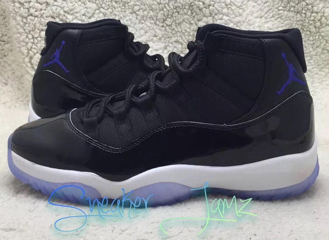 378037-003,AJ11,Air Jordan 11, 378037-003AJ11大灌篮 2016 款 Air Jordan 11 “Space Jam” 清晰实物图赏