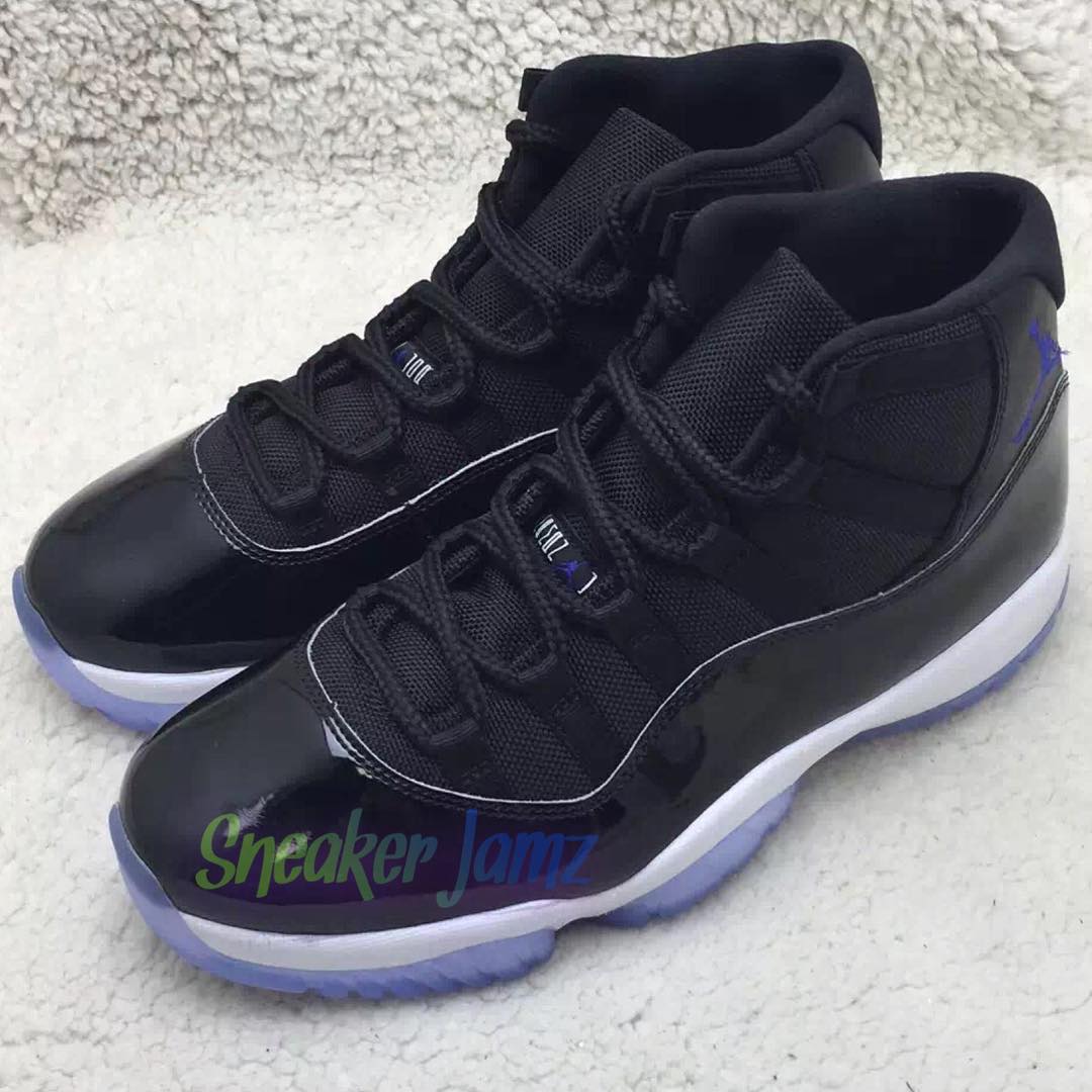 378037-003,AJ11,Air Jordan 11, 378037-003AJ11大灌篮 2016 款 Air Jordan 11 “Space Jam” 清晰实物图赏