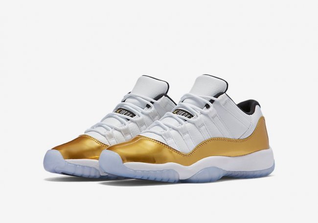 AJ11低帮,AJ11 Low,Air Jordan 11 AJ11低帮 光彩照人！Air Jordan 11 Low 白金配色官图释出