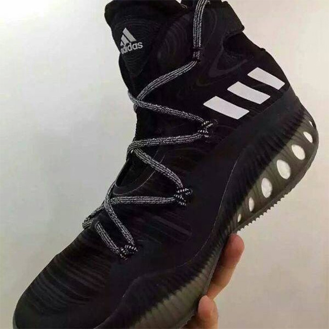 Crazy Explosive,adidas  adidas Crazy Explosive 全黑配色实物近赏