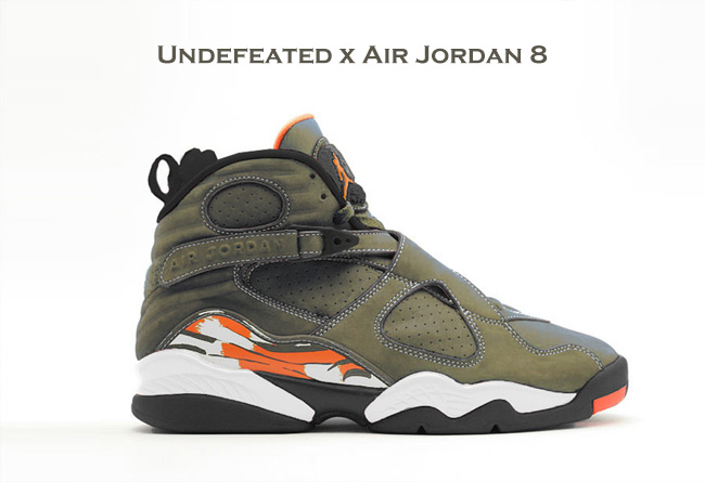 AJ8,Air Jordan 8 AJ8 重磅联名体验感受！Undefeated x Air Jordan 8 效果渲染图