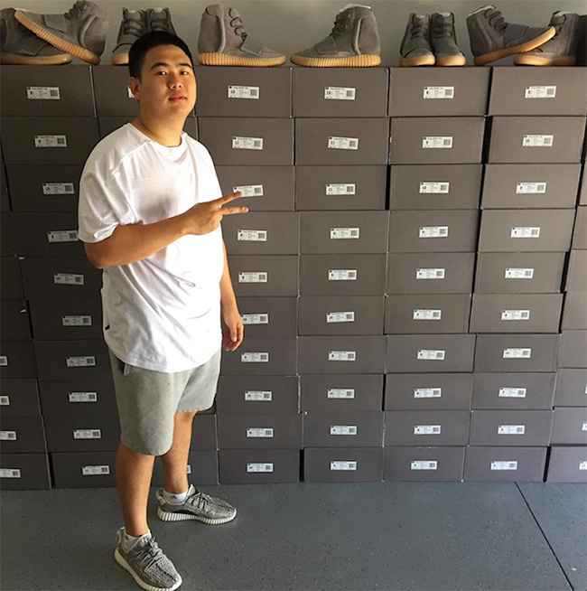 Yeezy Boost  进击的黄牛！20 岁华裔小伙倒卖数百双 Yeezy Boost