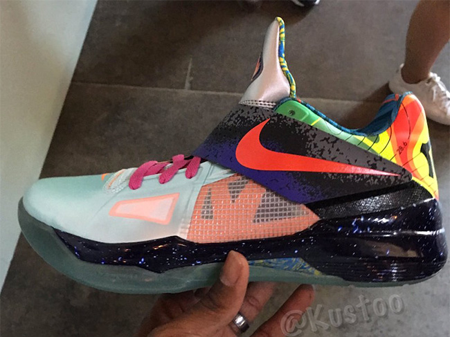 KD4,Nike  Leo Chang 展示从未发售的 KD 4 “What The”