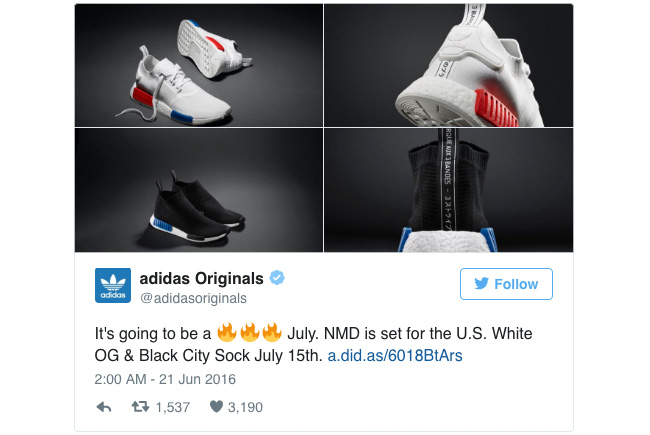 NMD,adidas  adidas NMD R1 PK “White OG” 和全黑 City Sock 即将降临北美