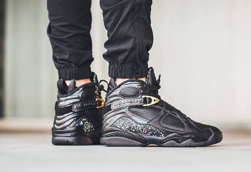 832821-004,832821-030,AJ8,Air 832821-004/832821-030AJ8 纷飞的荣耀！Air Jordan 8 C&C 冠军套装上脚实拍