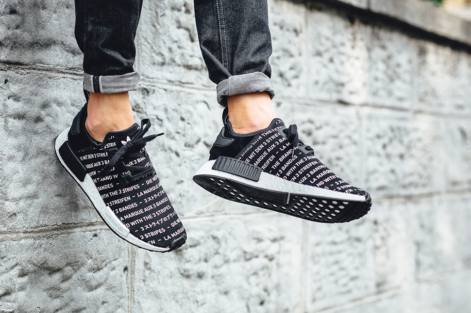 NMD,adidas  疯狂文字！adidas NMD R1 “Brand With The Three Stripes” 即将发售