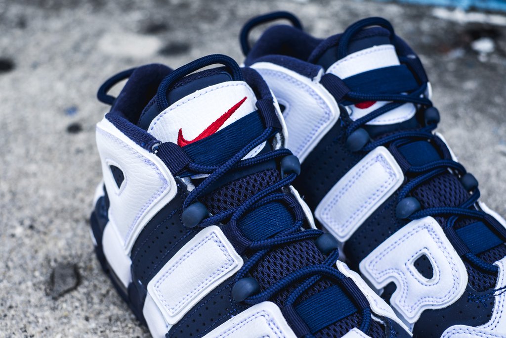 414962-401,Uptempo,大AIR 414962-401 奥运配色 Nike Air More Uptempo “Olympic” 美图欣赏