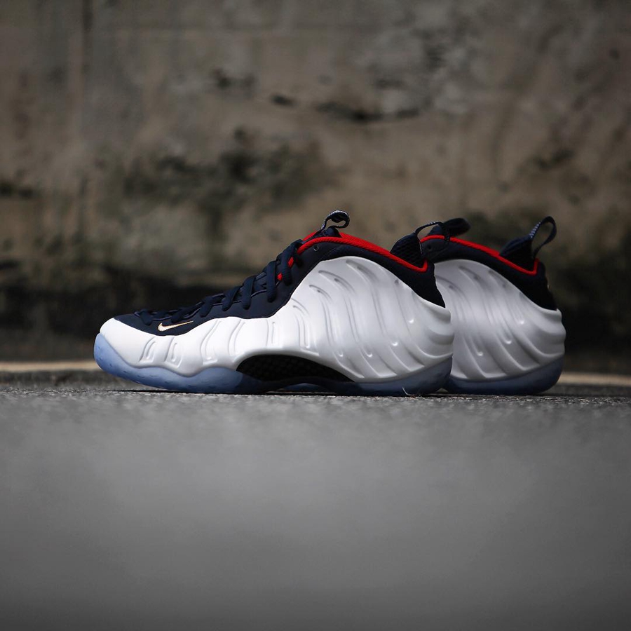 575420-400,Foamposite One,Foam  奥运喷 Nike Air Foamposite One “Olympic” 实物近赏